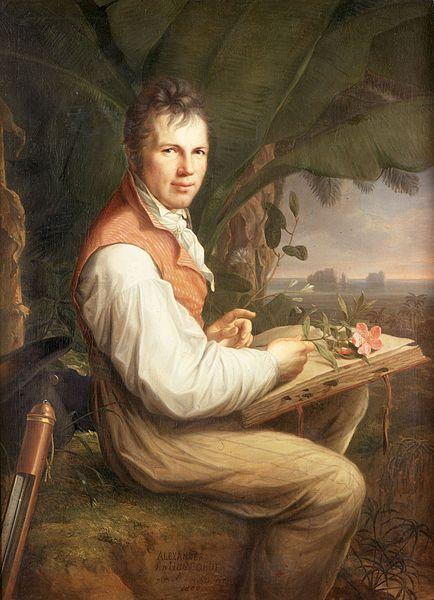Friedrich Georg Weitsch Alexander von Humboldt oil painting image